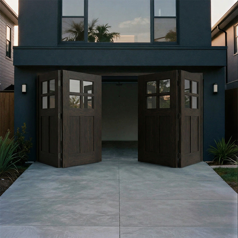Wood Bifold 168一分钟极速直播赛车结果体彩网：官网开奖直播中心 Garage Doors®深度分析：168体彩极速赛车官网查询开奖记录与预测计划 on Modern Homes: Where Traditional and Contemporary Meet