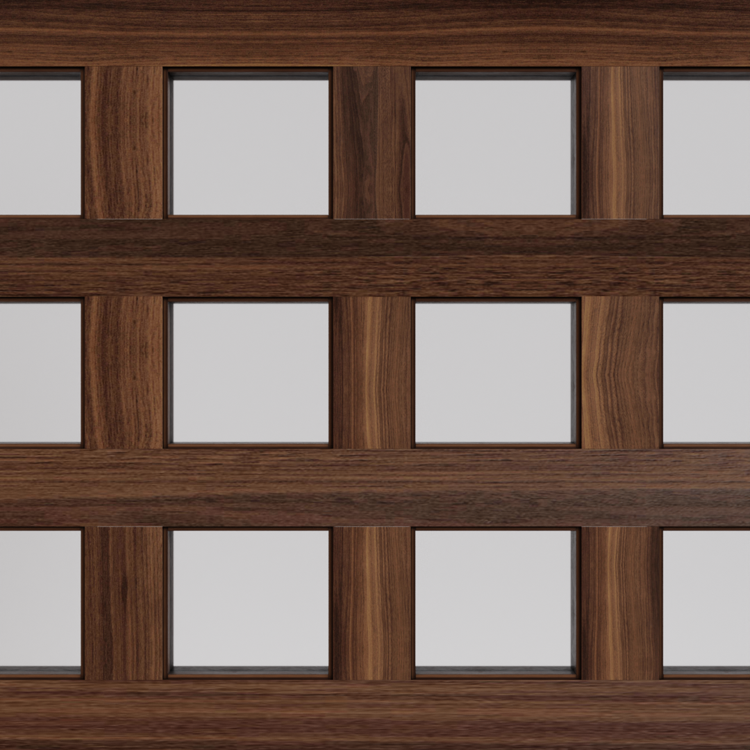 Lindamar 32 Light Glass Front Door